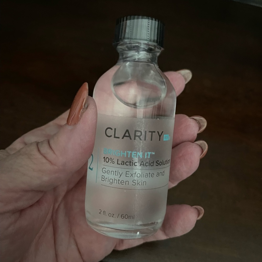 Clarity Brighten I10% Lactic Acid Solution NEW